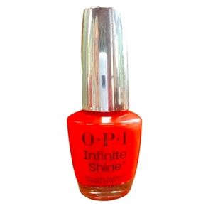 OPI Infinite Shine 4141 Knock Em Red